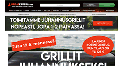 Desktop Screenshot of grillikauppa.com